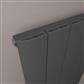 Withington 600 x 660 Aluminium Radiator Matt Anthracite