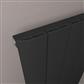 Withington 600 x 1040 Aluminium Radiator Matt Black