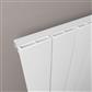 Charlton 1200 x 375 Aluminium Radiator Matt White