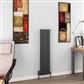 Charlton 1200 x 280 Aluminium Radiator Matt Anthracite