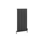 Malmesbury 1200 x 565 Aluminium Radiator Matt Anthracite