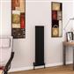 Charlton 1200 x 280 Aluminium Radiator Matt Black