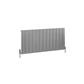 Tordino 600 x 1230 Aluminium Radiator Matt Grey