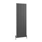 Tordino 1800 x 565 Aluminium Radiator Matt Anthracite