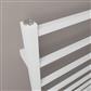 Tuscan Square Towel Rail 800 x 500 Gloss White