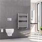 Defford 800 x 600mm Towel Rail Matt Grey