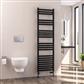 Defford 1800 x 500mm Towel Rail Matt Black