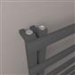 Platani 800 x 500mm Towel Rail Matt Anthracite