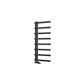 Platani 1150 x 500mm Towel Rail Matt Anthracite