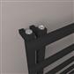 Platani 1150 x 500mm Towel Rail Matt Black