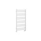 Corinium Round 1200 x 600 Towel Rail Gloss White