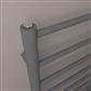 Tuscan Round 1200 x 500 Towel Rail Matt Anthracite