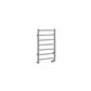 Tuscan Round 800 x 500 Towel Rail Chrome