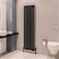 Tunstall 1800 x 490 Radiator Matt Black