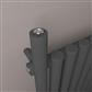 Lambourne 1200 x 540 Radiator Matt Anthracite