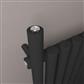 Lambourne 1200 x 420 Radiator Matt Black