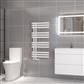 Hurley 1000 x 500 Towel Rail Matt White