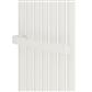 Tunstall V Towel Hanger 490mm Matt White