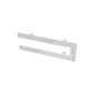 Addington Double Flat Style Towel Hanger 440mm Gloss White