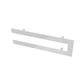 Addington Double Flat Style Towel Hanger 514mm Gloss White