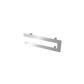 Universal Double Flat Style Towel Hanger 470mm Chrome