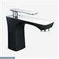 Helston Basin Mono Tap with Waste Gloss Black