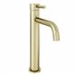 Meriden Extended Basin Mono Tap with Waste Brushed Brass