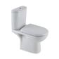 Kompact in a box Close Coupled Toilet Bundle with WC Pan, Cistern and Soft Close Toilet Seat - White